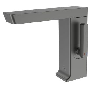 Смеситель для раковины Rose R1801T оружейная сталь